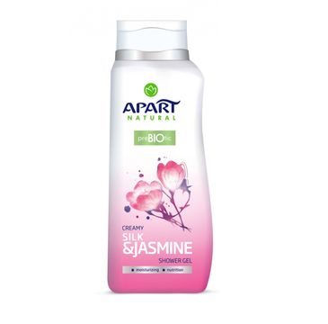 Apart Natural Prebiotic żel pod prysznic Silk & Jasmine (400 ml)