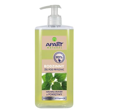 Apart Natural Rodzinny żel pod prysznic z naturalnym ekstraktem z pokrzywy 750ml