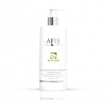 Apis Acne-Stop oczyszczający tonik antybakteryjny z zieloną herbatą (500 ml)