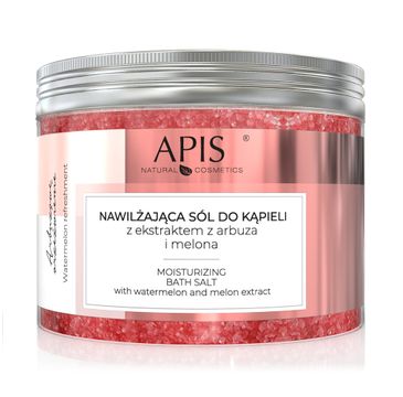 Apis Arbuzowe Orzeźwienie sól do kąpieli z ekstraktem z arbuza i melona (650 g)