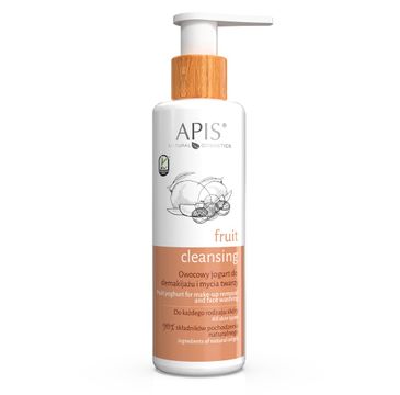 Apis Fruit Cleansing owocowy jogurt do demakijażu i mycia twarzy (150 ml)