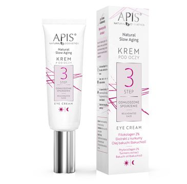 APIS Natural Slow Aging krem pod oczy step 3 odmłodzone spojrzenie 15ml