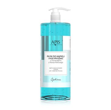 Apis Optima Bath and Shower Lotion płyn do kąpieli i pod prysznic z minerałami z Morza Martwego (1000 ml)