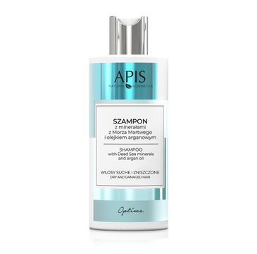 APIS Optima szampon z minerałami z Morza Martwego i olejkiem arganowym 300ml