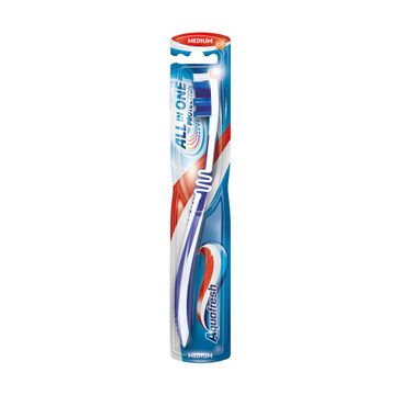 Aquafresh All In One Protection szczoteczka do zębów Medium (1 szt.)