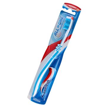 Aquafresh All In One Protection Szczoteczka do zębów Medium  1szt