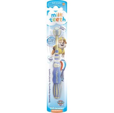 Aquafresh – Milk Teeth szczoteczka do zębów dla dzieci 0-2 lat Soft Psi Patrol (1 szt.)