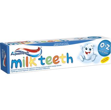 Aquafresh Pasta Milk Teeth dla dzieci 0-2 lat 50 ml