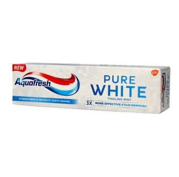 Aquafresh Pure White Pasta do zębów Tingling Mint 75 ml