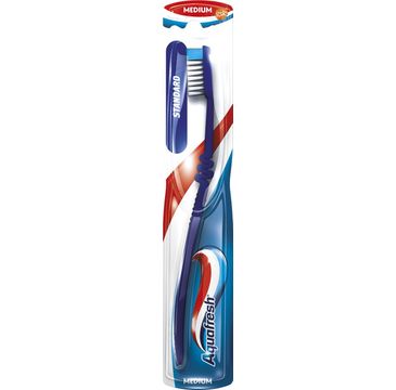 Aquafresh szczoteczka standard medium 1 szt.