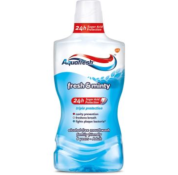 Aquafresh Triple Protection Extra Fresh &  Minty płyn do ust  500 ml