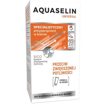 Aquaselin Universal dezodorant w kremie - każdy rodzaj skóry 40 ml