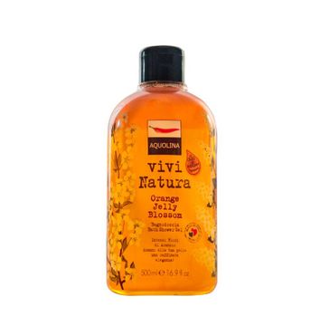 Aquolina Bagno Doccia Vivi Natura Bath & Shower Gel No Parabeni płyn do kąpieli i pod prysznic Orange Jelly Blossom 500ml