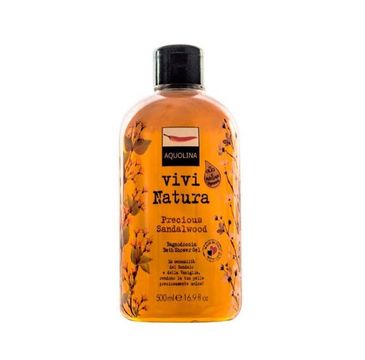 Aquolina Bagno Doccia Vivi Natura Bath & Shower Gel płyn do kąpieli i pod prysznic Precious Sandalwood 500ml