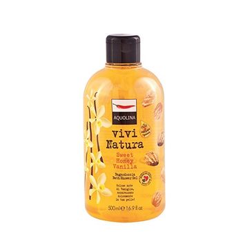 Aquolina Bagno Doccia Vivi Natura Bath & Shower Gel płyn do kąpieli i pod prysznic Sweet Honey Vanilla 500ml