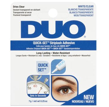 Ardell Duo Quick Striplash Adhesive klej do sztucznych rzęs White Clear (5 g)