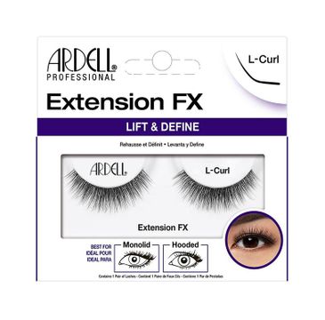 Ardell Extension FX Lift&Define sztuczne rzęsy na pasku L-Curl
