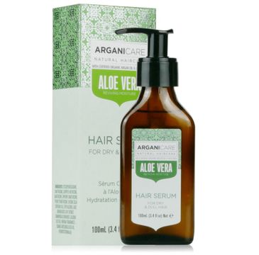 Arganicare Aloe Vera serum do włosów z aloesem 100ml