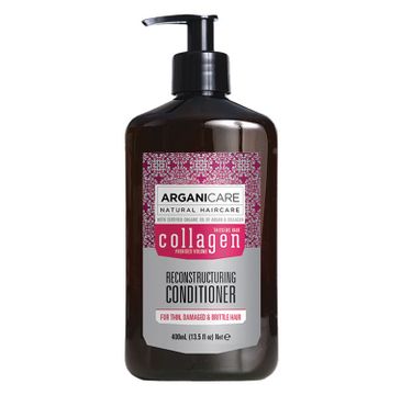 Arganicare Collagen odżywka odbudowująca do cienkich włosów 400ml