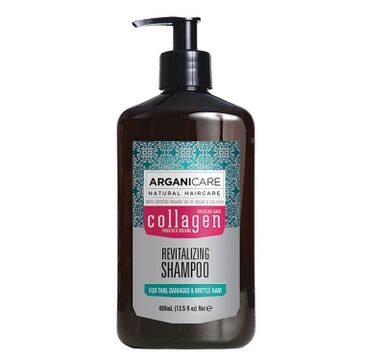 Arganicare Collagen szampon rewitalizujący do cienkich włosów 400ml