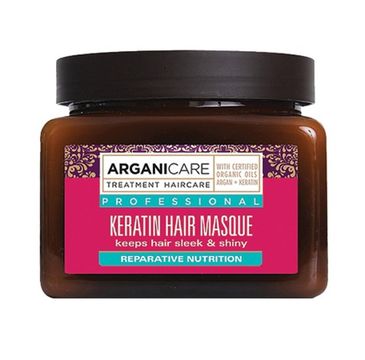 Arganicare Keratin maska do włosów z keratyną 500ml