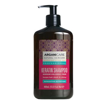 Arganicare Keratin szampon do włosów z keratyną 400ml