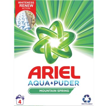 Ariel AquaPuder Mountain Spring Proszek do prania 4 prania (300 g)