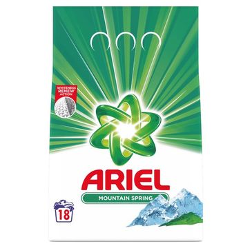 Ariel AquaPuder Mountain Spring Proszek do prania białych i jasnych tkanin  (1.35 kg)