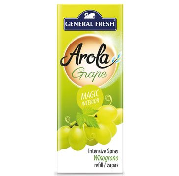 General Fresh Arola wkład do odświeżacza spray Magiczna Szyszka Winogrono (40 ml)