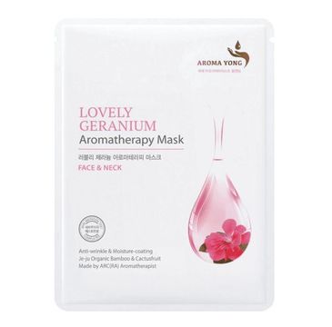 Aroma Yong – Geranium maska w płacie (30 g)