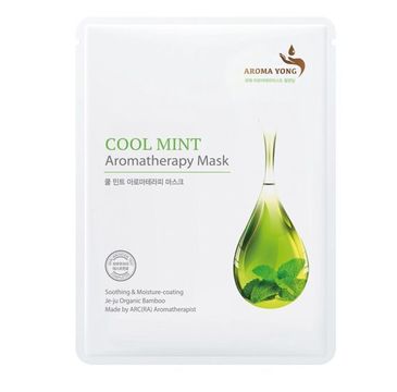 Aroma Yong – Aromatherapy Mask Maska w płacie Cool Mint (27 g)