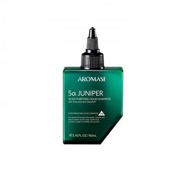 Aromase 5A-Juniper Scalp Purifying Liquid Shampoo szampon oczyszczający skórę głowy z 2% kwasem glicyretynowym (40 ml)