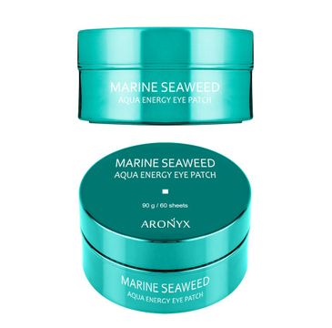 Aronyx Marine Seaweed Aqua Energy Eye Patch energetyzujące hydrożelowe płatki pod oczy z algami morskimi (60 szt.)