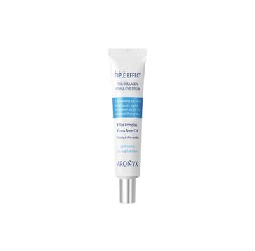 Aronyx Triple Effect Real Collagen Wrinkle Eye Cream krem pod oczy przeciwzmarszczkowy (40 ml)