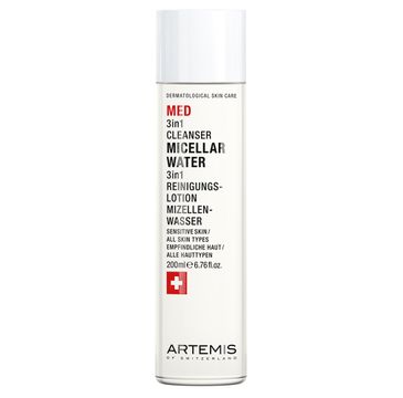 Artemis Med 3in1 Cleanser Micellar Water łagodny płyn micelarny do demakijażu (200 ml)