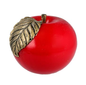 Artman – Boże Narodzenie Świeca ozdobna Jabłko Świąteczne czerwona - kula duża (1 szt.)
