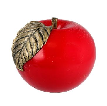 Artman – Boże Narodzenie Świeca ozdobna Jabłko Świąteczne czerwone - kula mała (1 szt.)