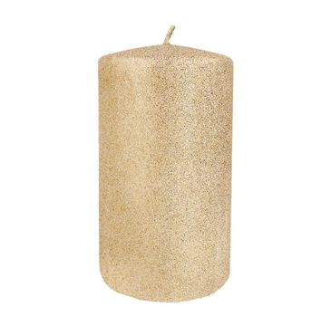 Artman – Świeca ozdobna Glamour rose gold - walec mały (1 szt.)