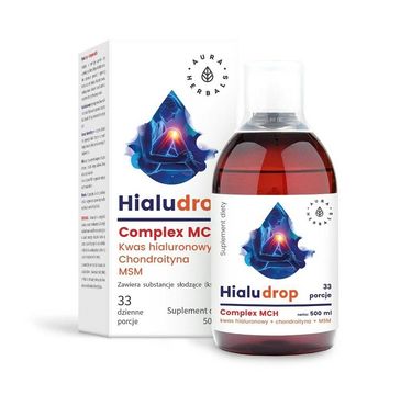 Aura Herbals Hialudrop Complex MCH w płynie suplement diety 500ml