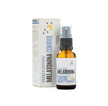 Aura Herbals Melatonina Control + Ekstrakt z Melisy suplement diety 20ml