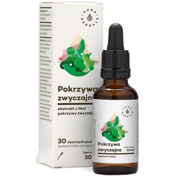 Aura Herbals Pokrzywa Zwyczajna suplement diety w kroplach 30ml