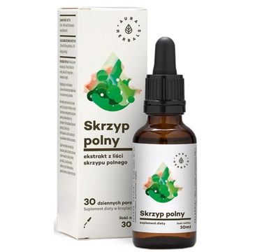 Aura Herbals Skrzyp Polny ekstrakt z liści suplement diety w kroplach 30ml