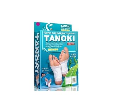 Aura Herbals Tanoki Detox Foot Pads plastry oczyszczające organizm 10szt