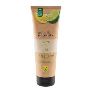 Aura Naturals Lemon i Lime żel do mycia ciała (250 ml)