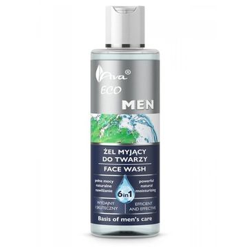 AVA Eco Men - żel myjący do twarzy (200 ml)