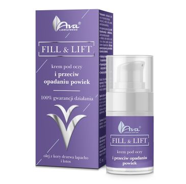 Ava Laboratorium Fill & Lift krem pod oczy i przeciw opadaniu powiek 15ml