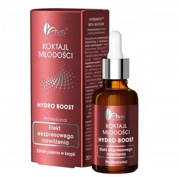 Ava Laboratorium Koktajl Młodości Hydro Boost nawilżające serum do twarzy 30ml