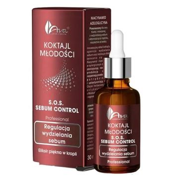 Ava Laboratorium Koktajl Młodości S.O.S Sebum Control serum regulujące wydzielanie sebum 30ml