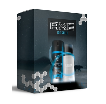 Axe Zestaw prezentowy Ice Chill dezodorant 100ml + woda po goleniu 100ml (1 szt.)