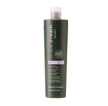 Inebrya Ice Cream Green Sensitive Shampoo szampon do wrażliwej skóry głowy (300 ml)